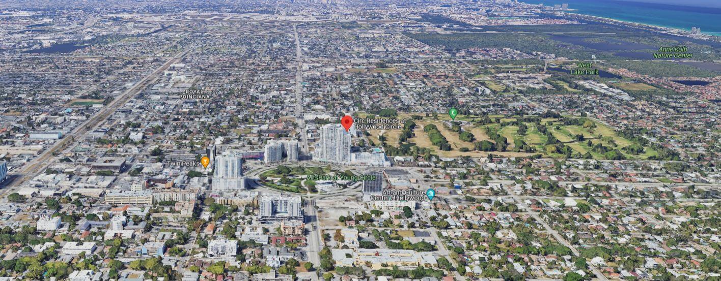 CIRC Residences Hollywood circ residences hollywood location